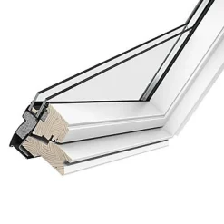 Velux Fenêtre de toit à rotation Standard Whitefinish - bois peint en blanc L. 114 x H. 140 cm (GGL 2054 SK08)- Velux Et Fenêtre De Toit