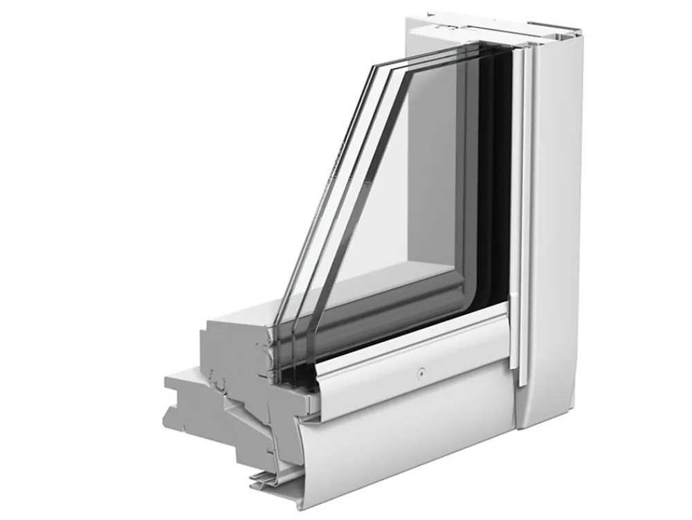 Velux Velux Et Fenêtre De Toit<Fenêtre de toit à rotation Triple vitrage - Whitefinish (bois peint en blanc) L. 78 x H. 118 cm (GGL 2062 MK06)