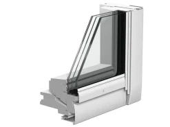 Velux Velux Et Fenêtre De Toit<Fenêtre de toit à rotation Triple vitrage - Whitefinish (bois peint en blanc) L. 55 x H. 98 cm (GGL 2062 CK04)