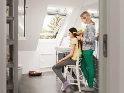 Velux Velux Et Fenêtre De Toit<Fenêtre de toit à rotation Confort Everfinish - polyuréthane L. 78 x H. 140 cm (GGU 0076 MK08)