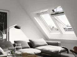 Velux Velux Et Fenêtre De Toit<Fenêtre de toit motorisée électrique GGU MK08 Integra® confort Everfinish - polyuréthane L. 78 x H. 140 cm