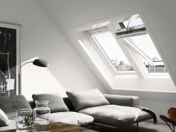 Velux Velux Et Fenêtre De Toit<Fenêtre de toit motorisée électrique GGU CK04 Integra® confort Everfinish - polyuréthane L. 55 x H. 98 cm