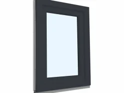 Fral Fermetures Fenêtre Pvc<Fenêtre oscillo-battante PVC anthracite L 800mm x H 1350mm ouvrant droit