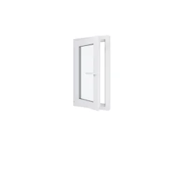 Hexa’Fen Fenêtre Pvc<Fenêtre PVC - LxH 500x900 mm -Triple Vitrage - Blanc -poignée à droite