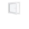 Hexa’Fen Fenêtre Pvc<Fenêtre PVC - LxH 800x700 mm -Triple Vitrage - Blanc -poignée à droite