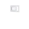 Hexa’Fen Fenêtre Pvc<Fenêtre PVC - LxH 600x400 mm -Triple Vitrage - Blanc -poignée à droite