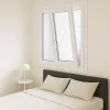 Gefradis Fenêtre Pvc<Fenêtre PVC 2 vantaux H 155 x L 90 cm OB pour pose en neuf avec poignée