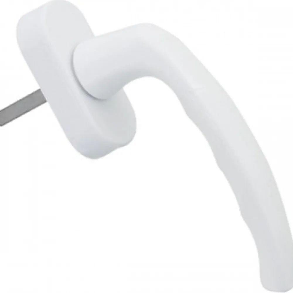 Gefradis Fenêtre PVC 2 vantaux H 135 x L 120 cm OF pour pose en neuf avec poignée- Fenêtre Pvc