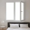 Gefradis Fenêtre PVC 2 vantaux H 205 x L 100 cm OF pour pose en neuf avec poignée- Fenêtre Pvc