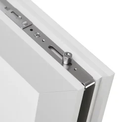 GoodHome Fenêtre Pvc<Fenêtre PVC 2 vantaux oscillo-battant + volet roulant électrique blanc - 100 x h.145 cm