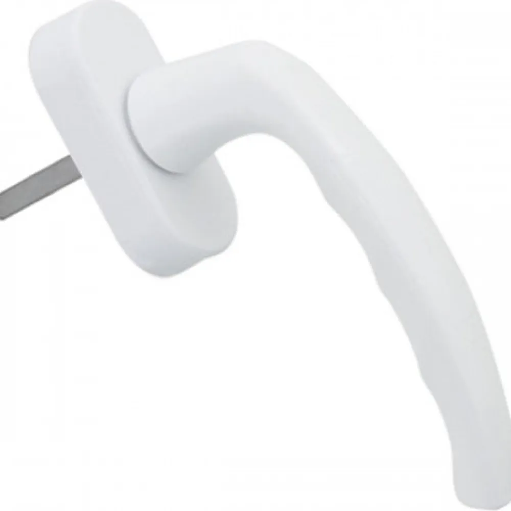 Gefradis Fenêtre PVC avec volet roulant manivelle PVC H 145 x L 150 cm 2 vantaux pour pose en neuf- Fenêtre Pvc