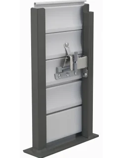 Thirard Volet Battant<Ferme volet roulant, anti-soulèvement, inox, 67x71mm, 2 pièces -