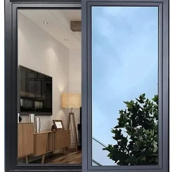Ambiance Sticker Film adhésif miroir privatif pour fenêtre au mètre - Anti-Regard Anti-UV Anti-Chaleur - 90cmx4m- Film Occultant Pour Vitrage