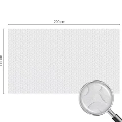 Wallfluent Film décoratif pour vitre 200x116 cm décoratif vitrail Formes Géométriques 1 rol.- Film Occultant Pour Vitrage