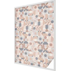 Wallfluent Film Occultant Pour Vitrage<Film décoratif pour vitre 100x146 cm de protection d'intimité Mosaïque Abstraite 1 rol.