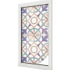Wallfluent Film décoratif pour vitre 50x100 cm de protection d'intimité Mosaïques Colorées 1 rol.- Film Occultant Pour Vitrage