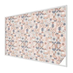 Wallfluent Film décoratif pour vitre 200x146 cm de protection d'intimité Mosaïque Abstraite 1 rol.- Film Occultant Pour Vitrage