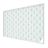 Wallfluent Film Occultant Pour Vitrage<Film décoratif pour vitre 200x146 cm Protège efficacement l'intimité Symétrie Des Plantes 1 rol.
