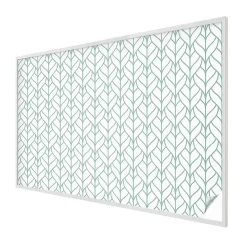 Wallfluent Film Occultant Pour Vitrage<Film décoratif pour vitre 200x146 cm Protège efficacement l'intimité Symétrie Des Plantes 1 rol.
