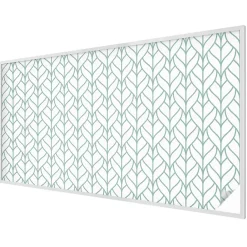 Wallfluent Film Occultant Pour Vitrage<Film décoratif pour vitre 200x116 cm Protège efficacement l'intimité Symétrie Des Plantes 1 rol.