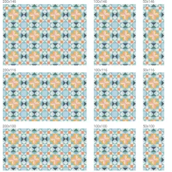 Wallfluent Film Occultant Pour Vitrage<Film décoratif pour vitre 100x100 cm d'Intimité pour Fenêtre Rayures Géométrie Colorée 1 rol.