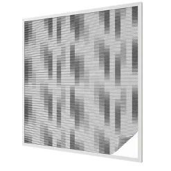 Wallfluent Film Occultant Pour Vitrage<Film décoratif pour vitre 100x100 cm décoratif vitrail Grille Graphique 1 rol.