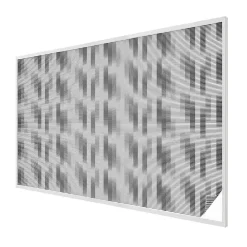 Wallfluent Film décoratif pour vitre 200x146 cm décoratif vitrail Grille Graphique 1 rol.- Film Occultant Pour Vitrage