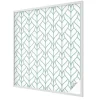Wallfluent Film Occultant Pour Vitrage<Film décoratif pour vitre 100x116 cm Protège efficacement l'intimité Symétrie Des Plantes 1 rol.