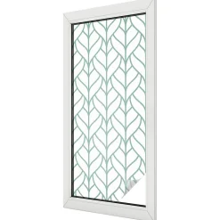 Wallfluent Film décoratif pour vitre 50x116 cm Protège efficacement l'intimité Symétrie Des Plantes 1 rol.- Film Occultant Pour Vitrage