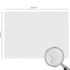 Wallfluent Film Occultant Pour Vitrage<Film décoratif pour vitre 200x146 cm décoratif vitrail Formes Géométriques 1 rol.