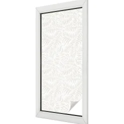 Wallfluent Film Ddépoli Autoadhésif 50x116 cm de protection d'intimité Élégance Feuillue 1 rol.- Film Occultant Pour Vitrage