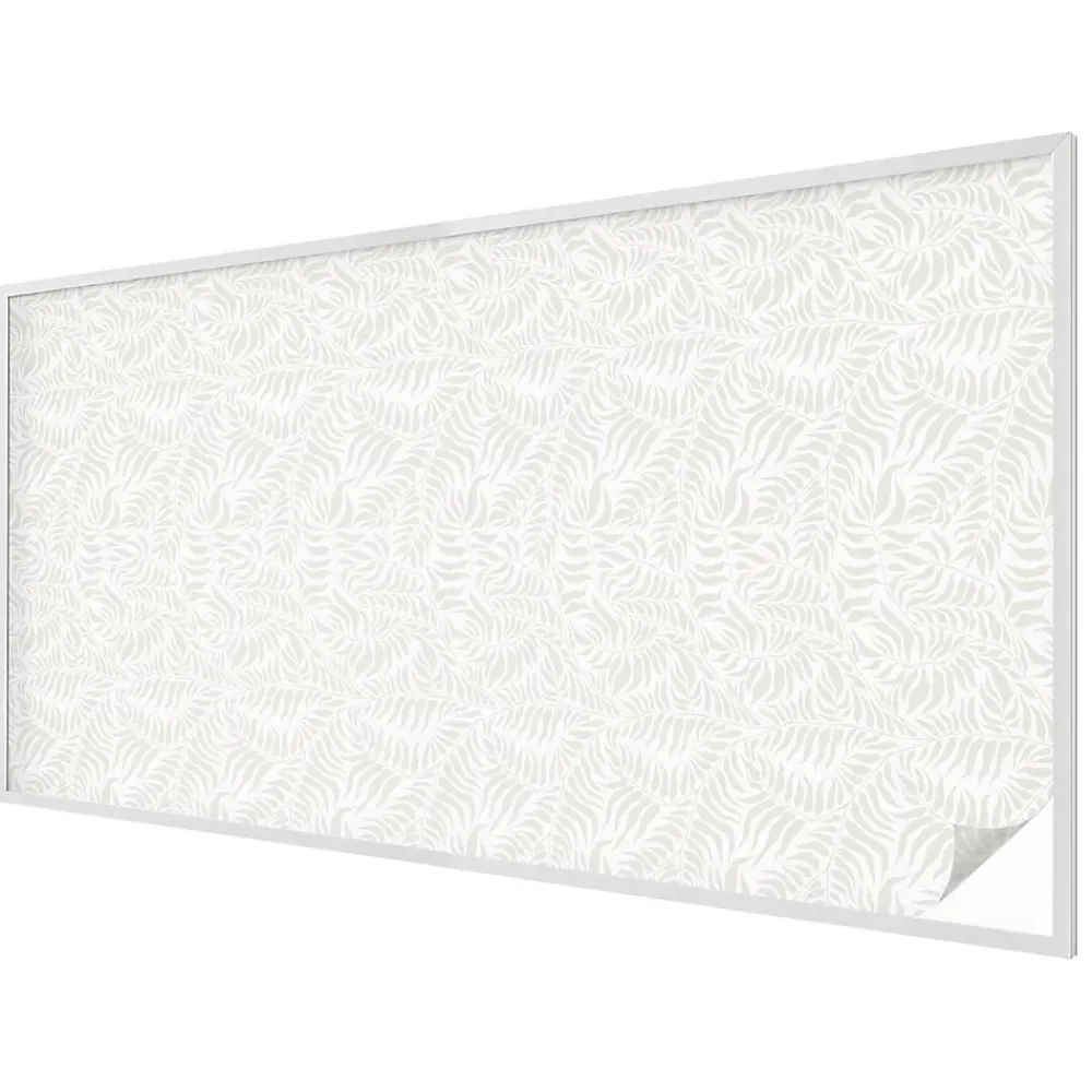 Wallfluent Film Ddépoli Autoadhésif 200x100 cm de protection d'intimité Élégance Feuillue 1 rol.- Film Occultant Pour Vitrage