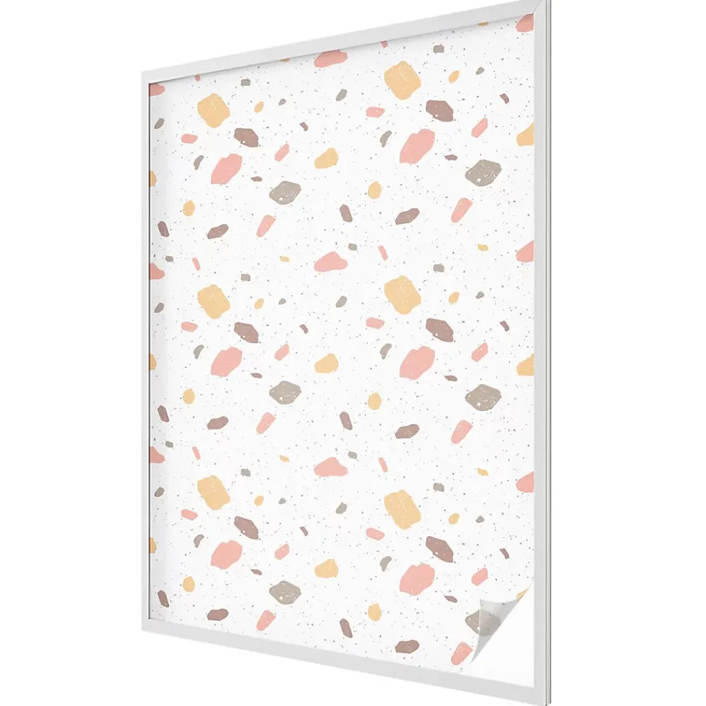 Wallfluent Film Occultant Pour Vitrage<Film Ddépoli Autoadhésif 100x146 cm de protection d'intimité Terrazzo Abstrait 1 rol.