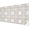 Wallfluent Film Occultant Pour Vitrage<Film Ddépoli Autoadhésif 200x116 cm d'Intimité pour Fenêtre Rayures Ornements Carrelés 1 rol.