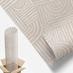 Wallfluent Film Occultant Pour Vitrage<Film Ddépoli Autoadhésif 50x116 cm Protège efficacement l'intimité Motif Géométrique 1 rol.