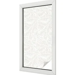 Wallfluent Film Occultant Pour Vitrage<Film Ddépoli Autoadhésif 50x100 cm de protection d'intimité Élégance Feuillue 1 rol.