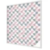 Wallfluent Film Ddépoli Autoadhésif 100x116 cm décoratif vitrail Motifs Pastel 1 rol.- Film Occultant Pour Vitrage