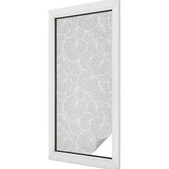 Wallfluent Film Occultant Pour Vitrage<Film dépoli blanc adhésif 50x116 cm décoratif vitrail Élégance Feuillue 1 rol.