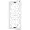Wallfluent Film Occultant Pour Vitrage<Film dépoli blanc adhésif 50x116 cm d'Intimité pour Fenêtre Rayures Losanges Violets 1 rol.