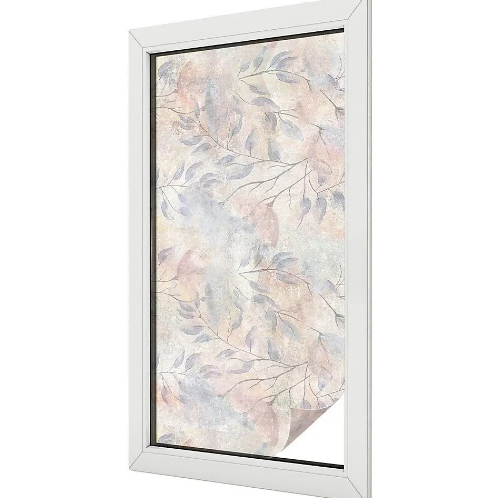 Wallfluent Film Occultant Pour Vitrage<Film dépoli blanc adhésif 50x100 cm de protection d'intimité Effet De Changement 1 rol.