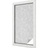 Wallfluent Film dépoli blanc adhésif 50x100 cm décoratif vitrail Élégance Feuillue 1 rol.- Film Occultant Pour Vitrage
