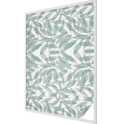 Wallfluent Film Occultant Pour Vitrage<Film dépoli blanc adhésif 100x146 cm de protection d'intimité Feuilles Vertes 1 rol.
