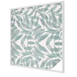 Wallfluent Film Occultant Pour Vitrage<Film dépoli blanc adhésif 100x100 cm de protection d'intimité Feuilles Vertes 1 rol.