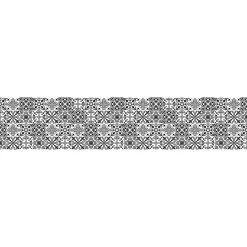 Ambiance Sticker Film Occultant Pour Vitrage<Film Fenêtre Anti Regard Occultant - AZULEJOS NOIR - Stickers pour Vitres & Porte de Douche - 40X200cm
