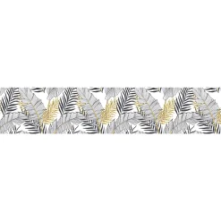 Ambiance Sticker Film Fenêtre Anti Regard Occultant - FEUILLES DE PALMIER CHIC - Stickers pour Vitres & Porte de Douche - 40x200cm- Film Occultant Pour Vitrage