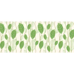 Ambiance Sticker Film Occultant Pour Vitrage<Film Fenêtre Anti Regard Occultant - FEUILLES VERTES - Stickers pour Vitres & Porte de Douche - 40x100cm