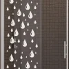 Ambiance Sticker Film Occultant Pour Vitrage<Film Fenêtre Anti Regard Occultant - DOUCE PLUIE - Stickers Autocollant Brise-Vue pour Vitre & Porte de Douche - 150x45cm