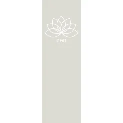 Ambiance Sticker Film Occultant Pour Vitrage<Film Fenêtre Anti Regard Occultant - ZEN FLEUR DE LOTUS - Stickers Autocollant Brise-Vue pour Vitre & Porte de Douche - 185x55cm