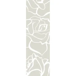 Ambiance Sticker Film Fenêtre Anti Regard Occultant - ROSES - Stickers Autocollant Brise-Vue pour Vitre & Porte de Douche - 185x55cm- Film Occultant Pour Vitrage