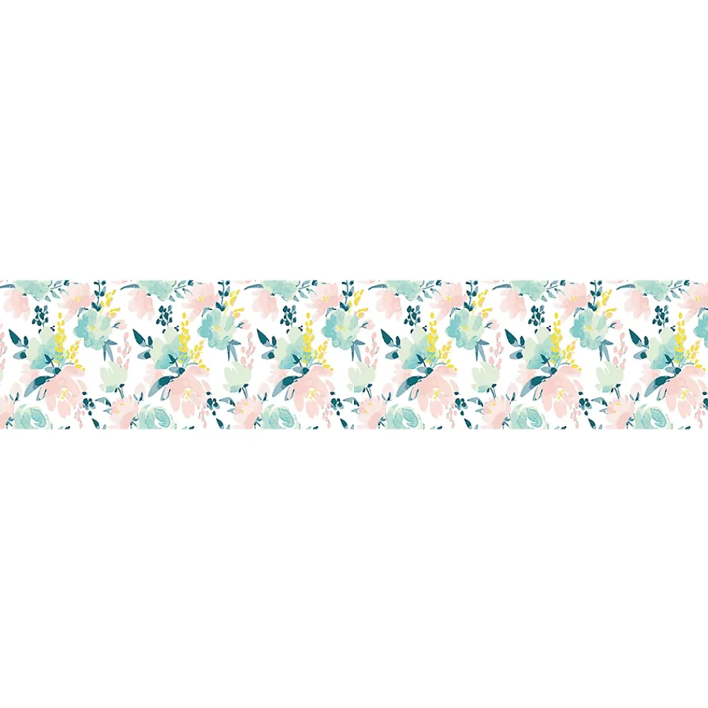 Ambiance Sticker Film Fenêtre Anti Regard Occultant - COMPOSITION FLORALE XL - Stickers pour Vitres & Porte de Douche - 40X200cm- Film Occultant Pour Vitrage
